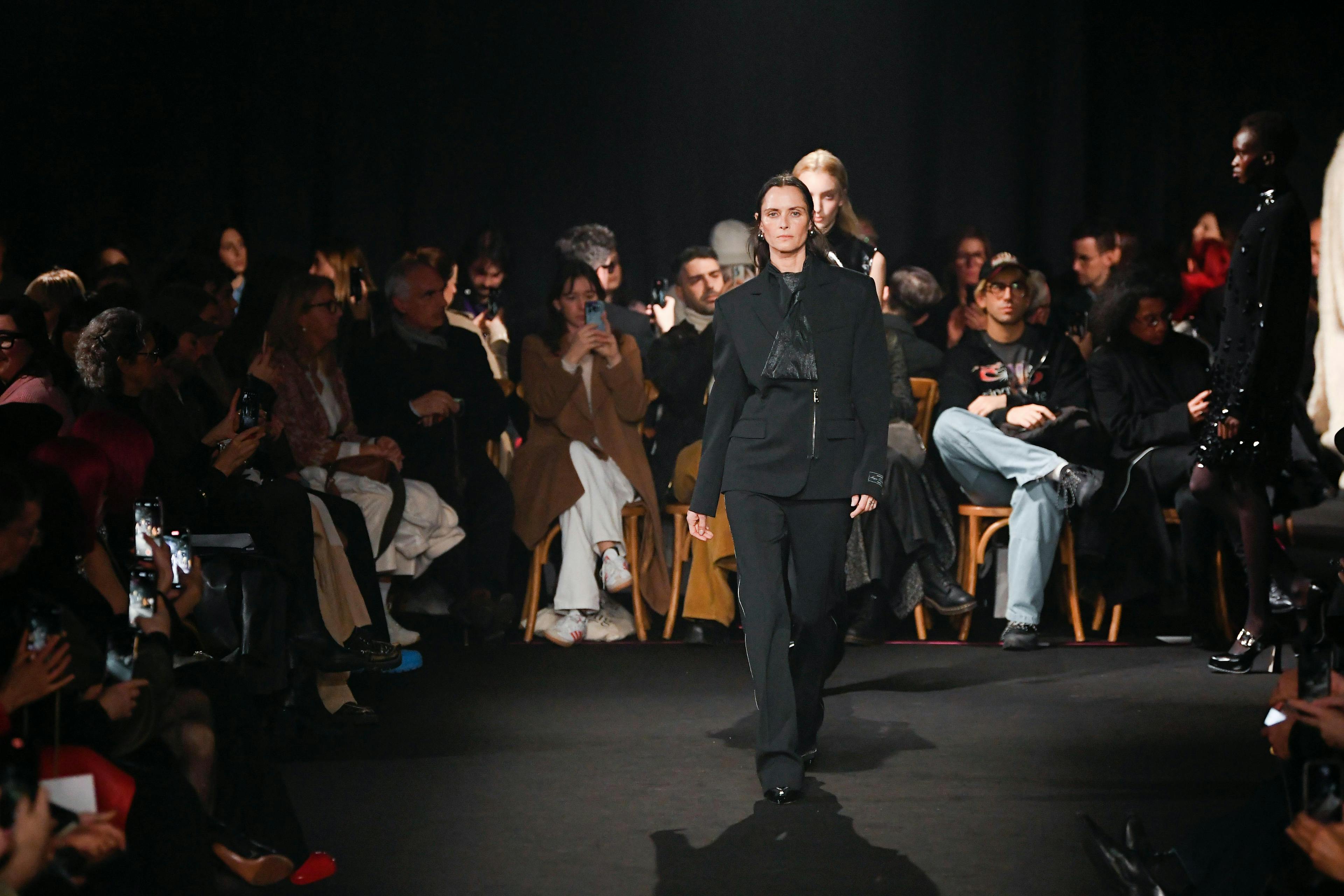 MSGM la sfilata donna autunno inverno 2024-25 (Getty Images)