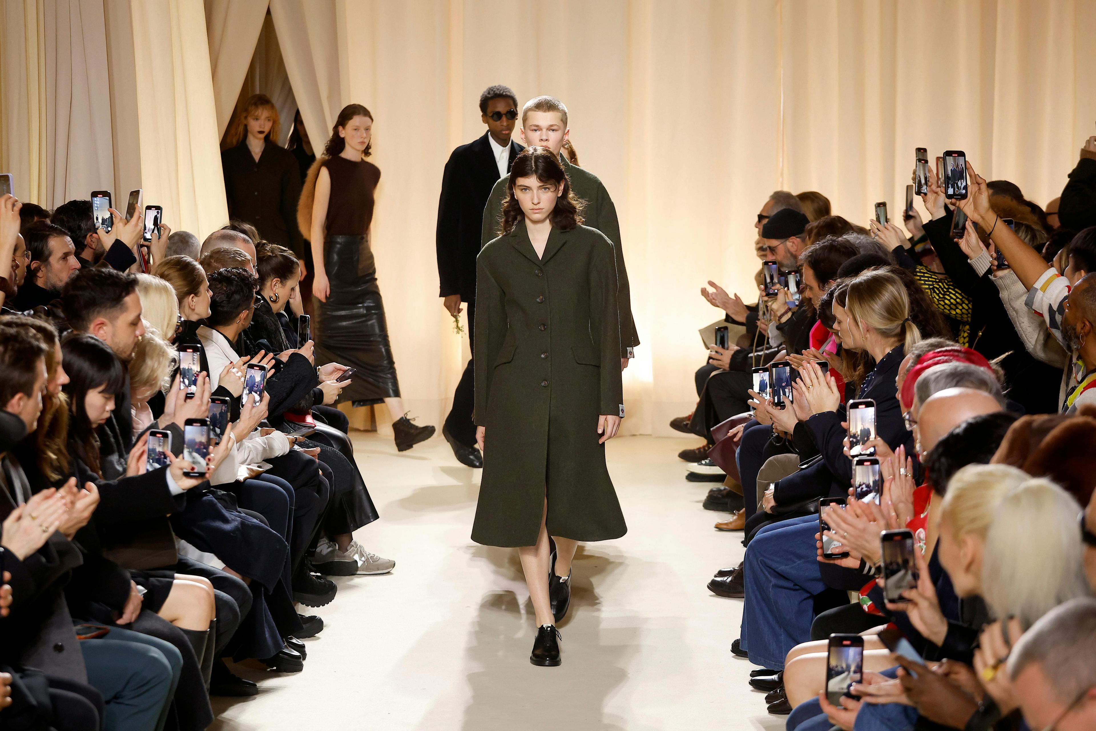 Bally la sfilata donna e uomo autunno inverno 2024-25 (Getty Images)