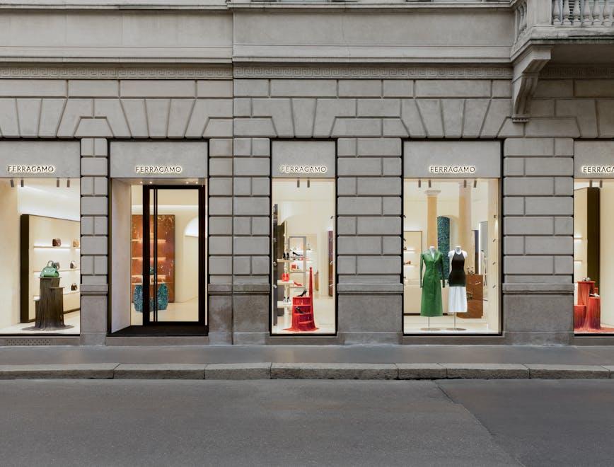 Ferragamo la boutique in via Monte Napoleone 3 (Courtesy of Ferragamo)