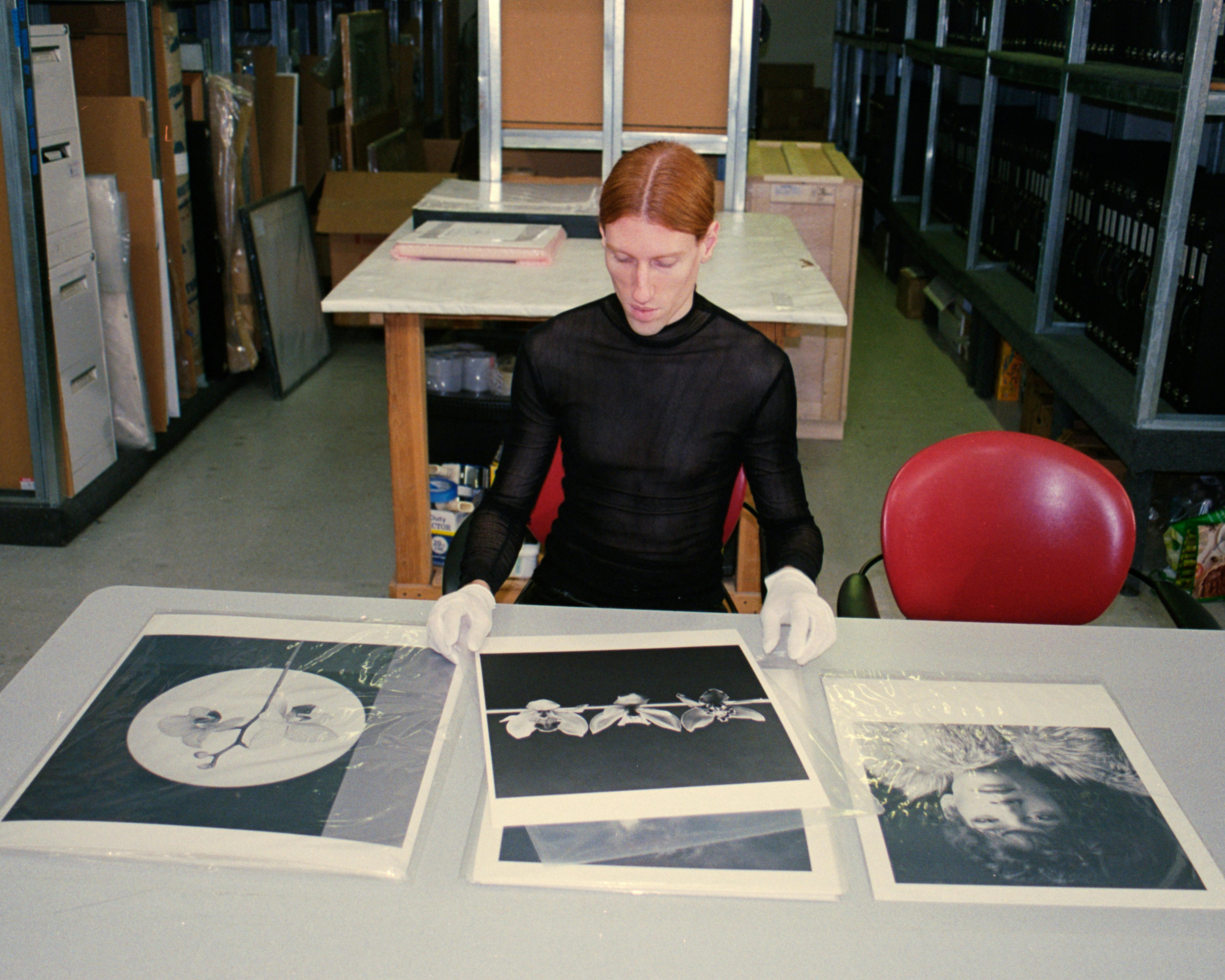 Ludovic de Saint Sernin nell'archivio della Robert Mapplethorpe Foundation