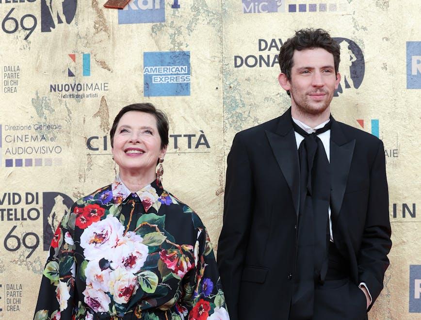 Isabella Rossellini e Josh O'Connor (Getty Images)