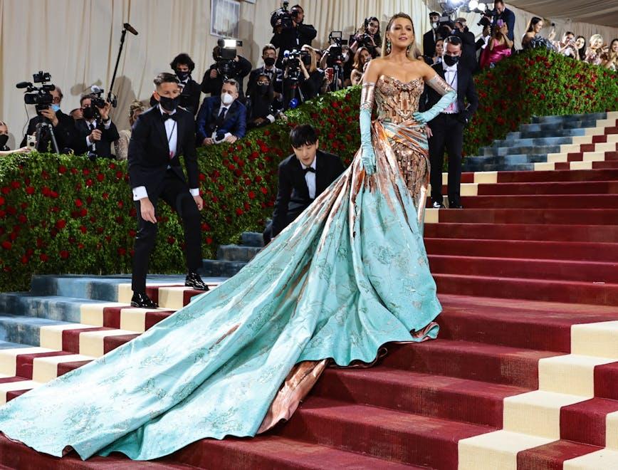 Blake Lively al Met Gala 2022 "In America: An Anthology of Fashion" at The Metropolitan Museum of Art on May 02, 2022 in New York City. (Photo by Jamie McCarthy/Getty Images)