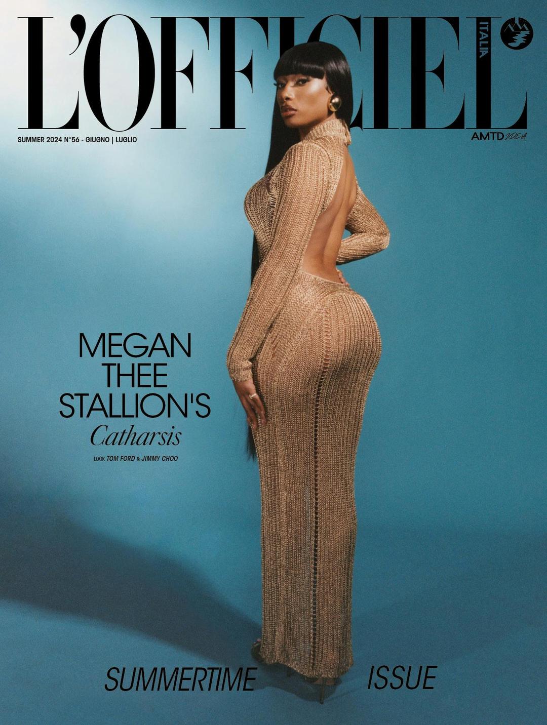 L'Officiel Italia - Summer 2024  n. 56 Giugno - Megan Thee Stallion's