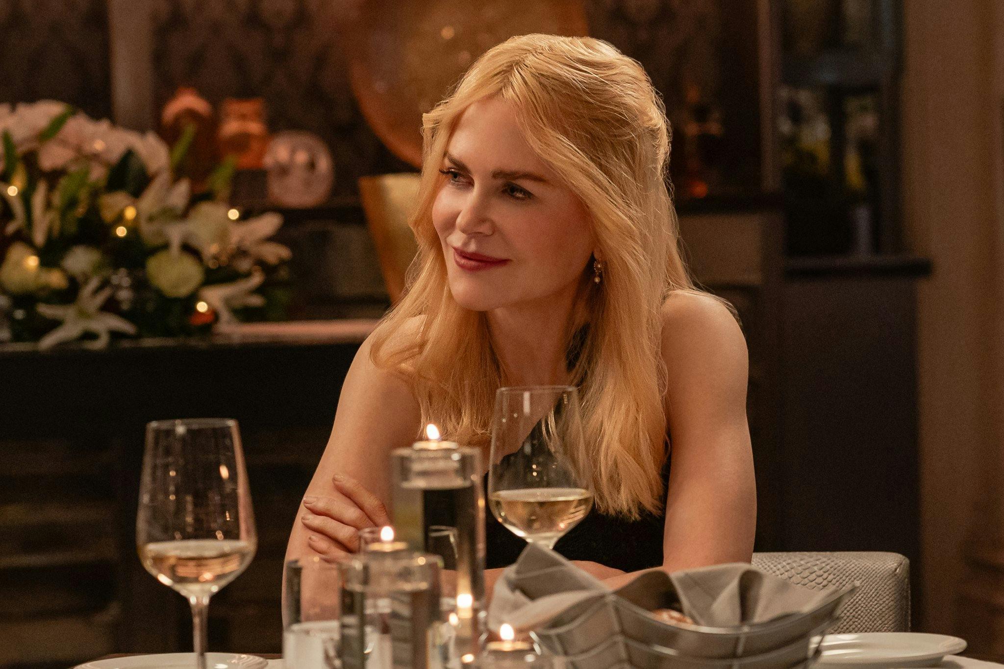 Nicole Kidman in una scena di "A Family Affair" (Tina Rowden/Netflix)