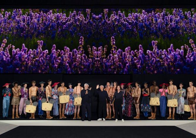 Emporio Armani, la primavera estate 2025 (Courtesy Emporio Armani)