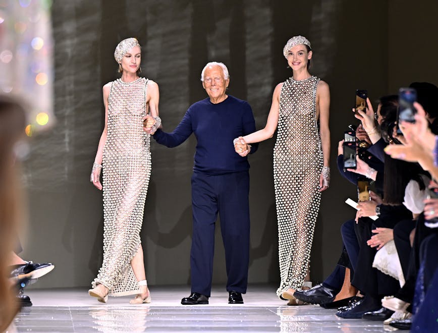 Giorgio Armani haute couture autunno inverno 2024-25 (Getty Images)