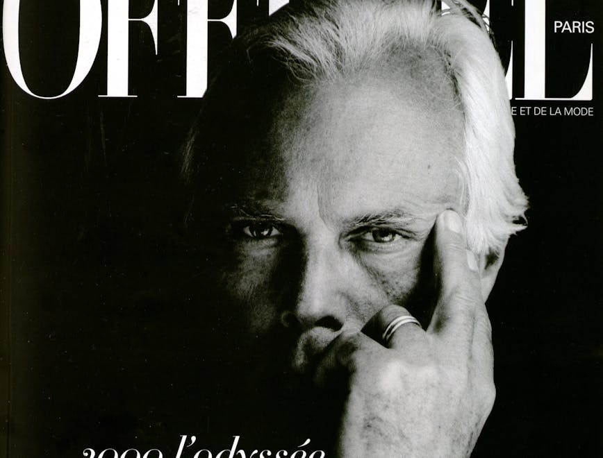 La copertina de L'OFFICIEL Paris 843 del 2000 (L'OFFICIEL Archive)