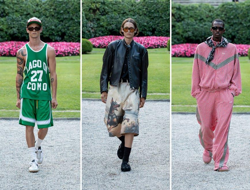 Rhude la sfilata uomo primavera estate 2025 (Courtesy of Rhude)