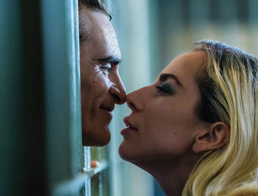 Lady Gaga e Joaquin Phoenix in una scena di "Joker: Folie À Deux" (Courtesy Warner Bros. Pictures)