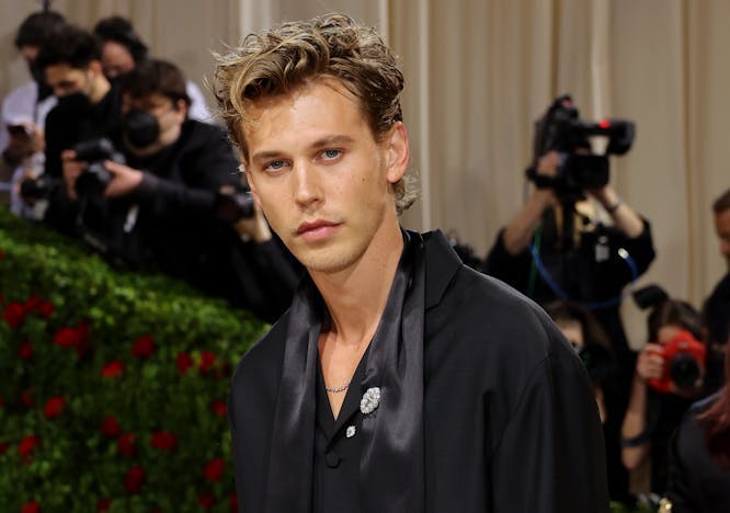 Austin Butler al Met Gala del 2022 (Getty Images)