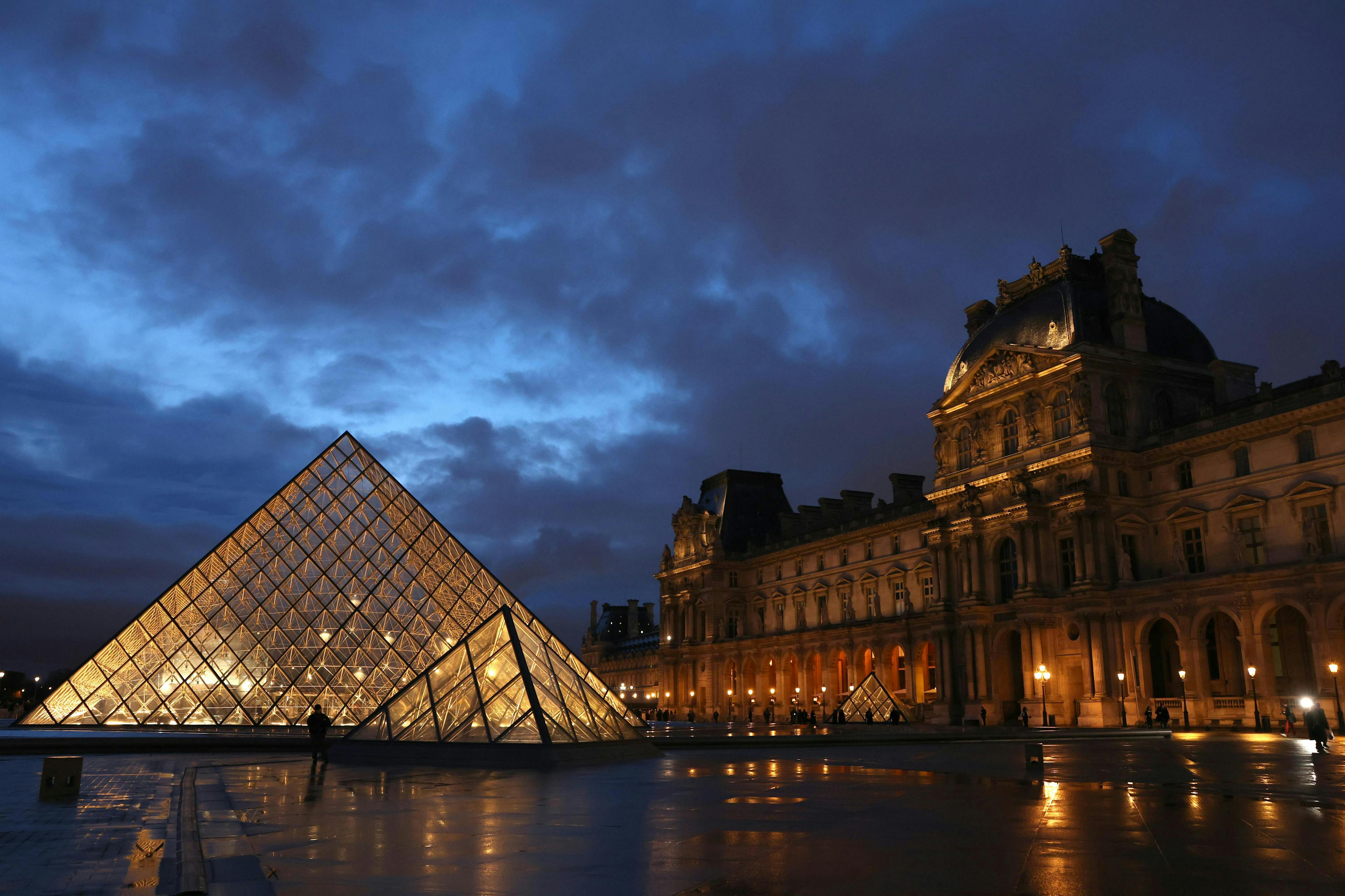 Il Museo del Louvre (Getty Images)