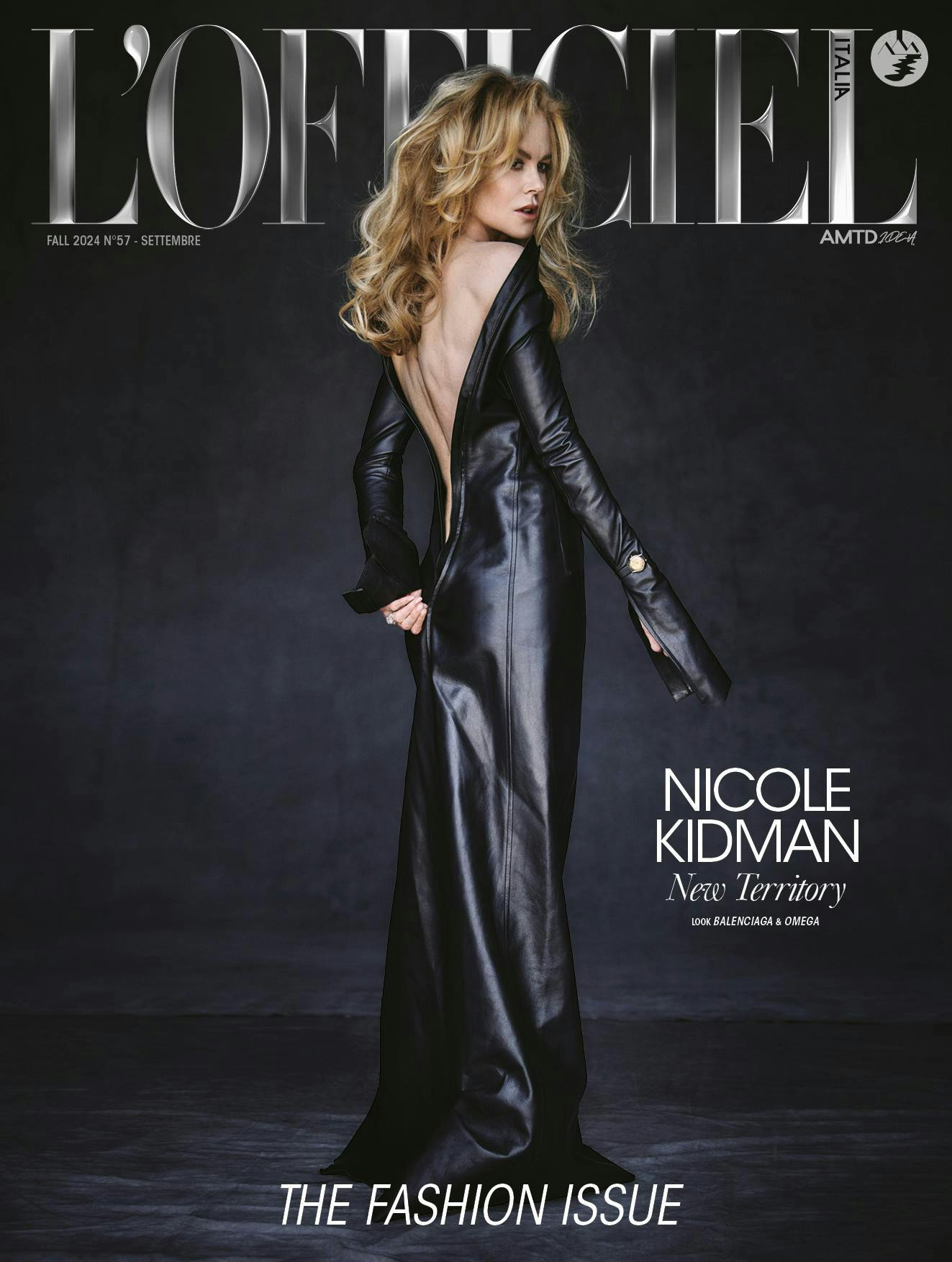 Nicole Kidman in cover indossa BALENCIAGA e OMEGA