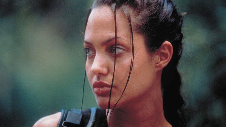 Angelina Jolie in "Lara Croft: Tomb Raider" (Courtesy of Paramount Pictures)