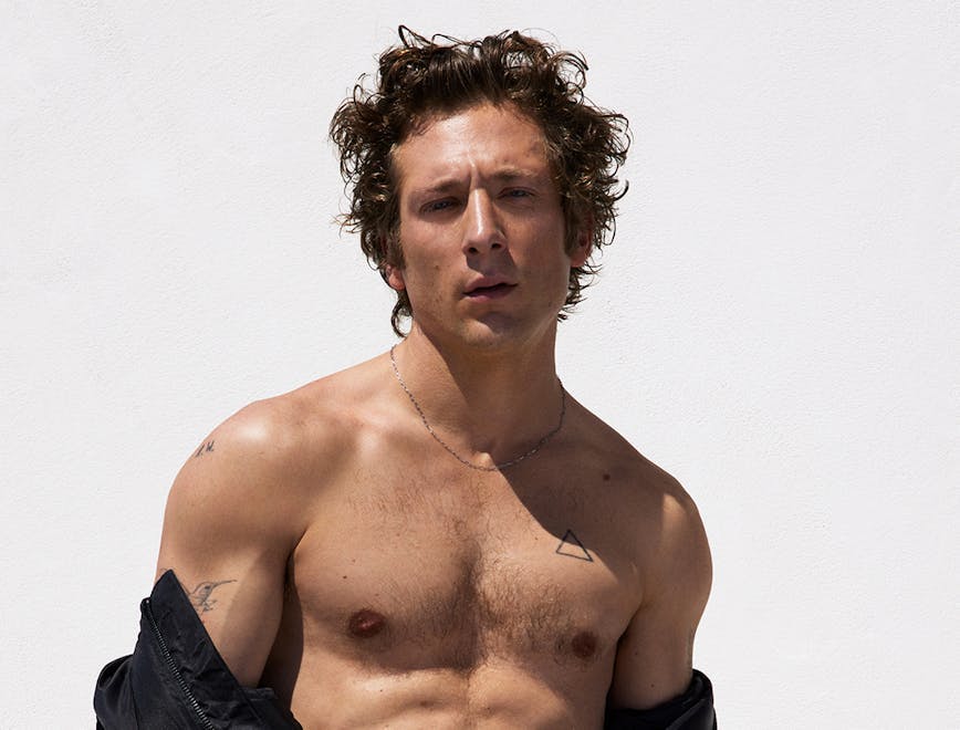 Jeremy Allen White nella campagna autunno 2024 di Calvin Klein (Courtesy of Calvin Klein)