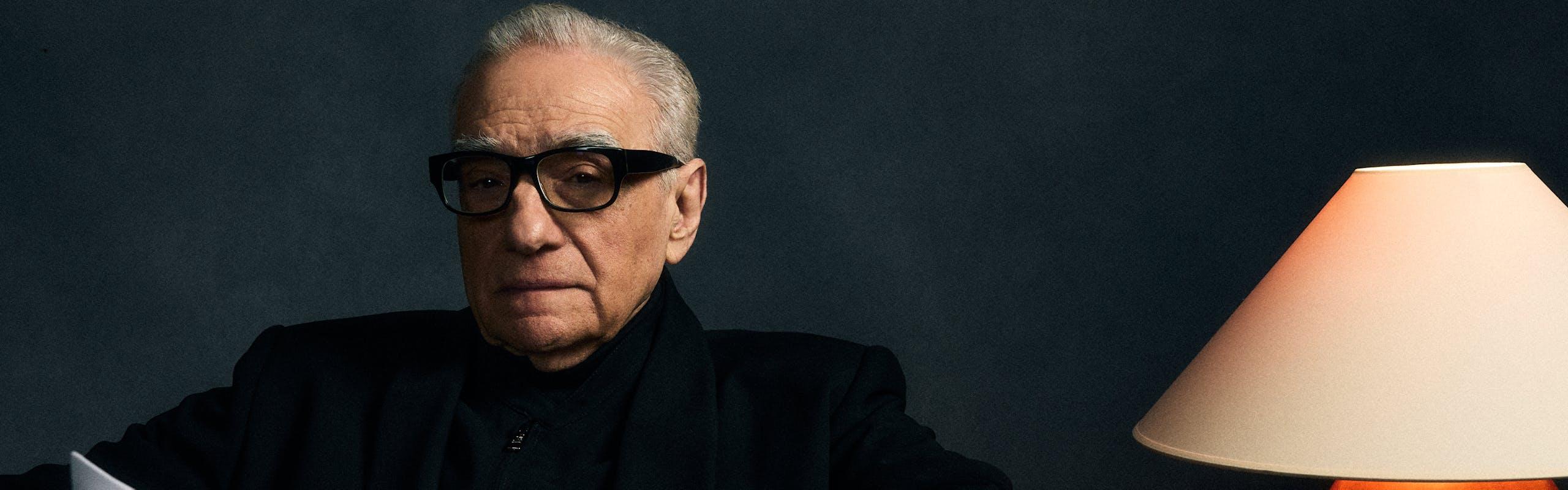 Martin Scorsese nella campagna di "The Archetypes" di Giorgio Armani e Kith (Courtesy of Armani)