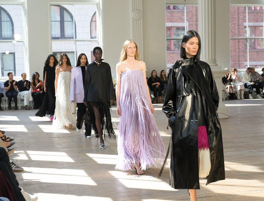 Proenza Schouler la sfilata primavera estate 2025 alla NYFW (Getty Images)