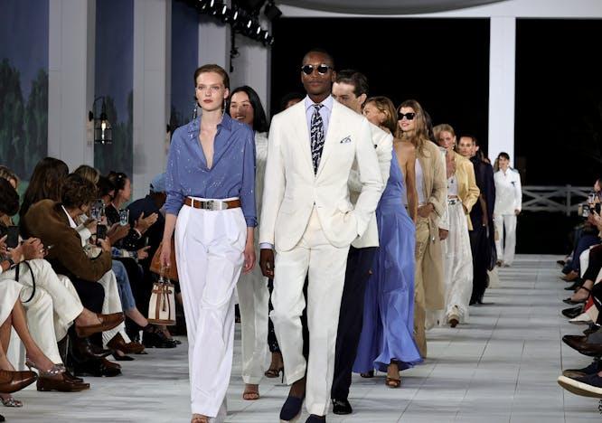 Ralph Laure la sfilata primavera estate 2025 alla NYFW (Getty Images)