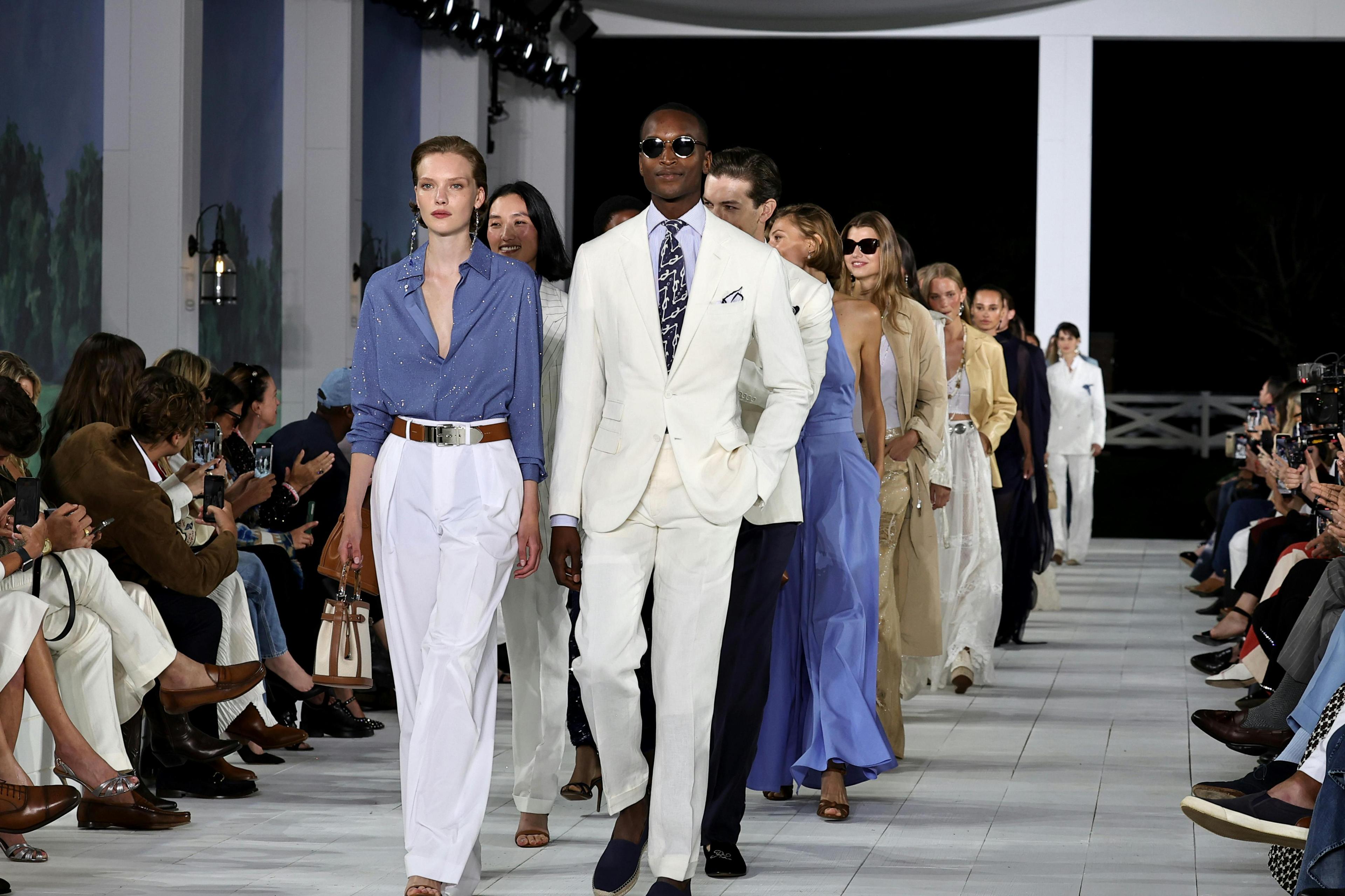 Ralph Laure la sfilata primavera estate 2025 alla NYFW (Getty Images)