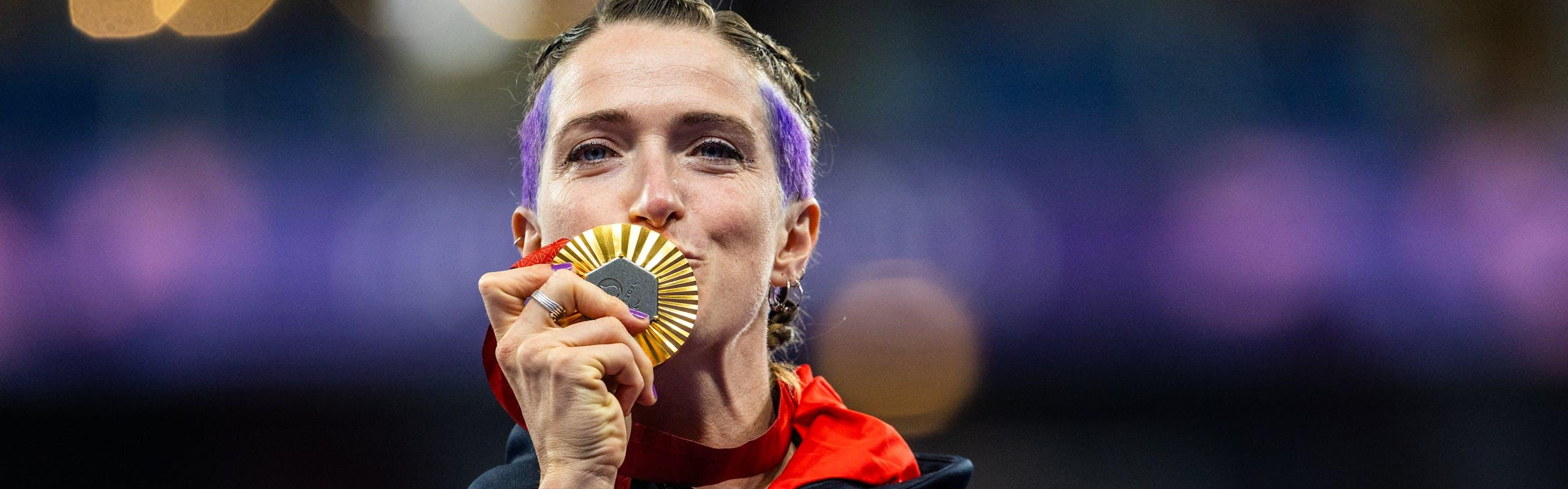 La vittoria di Martina Caironi alle Paraolimpiadi 2024 a Parigi (Getty Images)