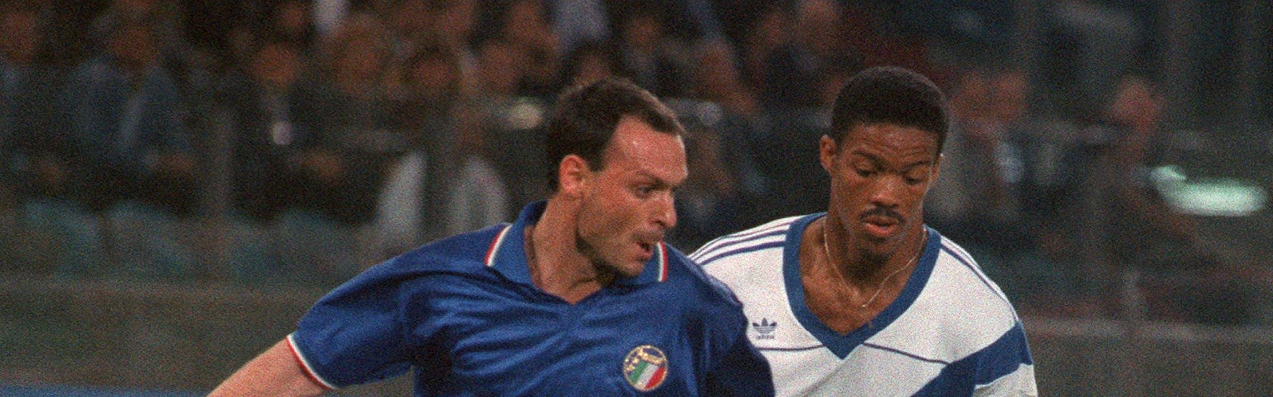 Totò Schillaci durante Italia '90 (Getty Images)